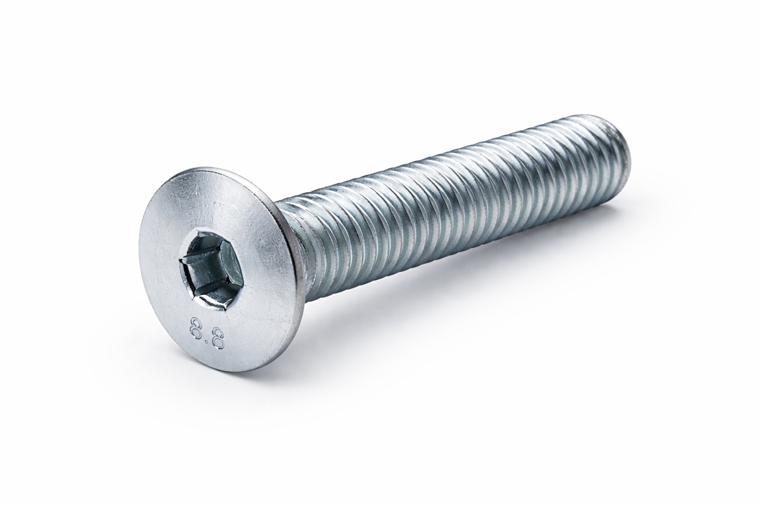 DIN 7991 M 6X22 8.8 ZN skrutka zap. imbus